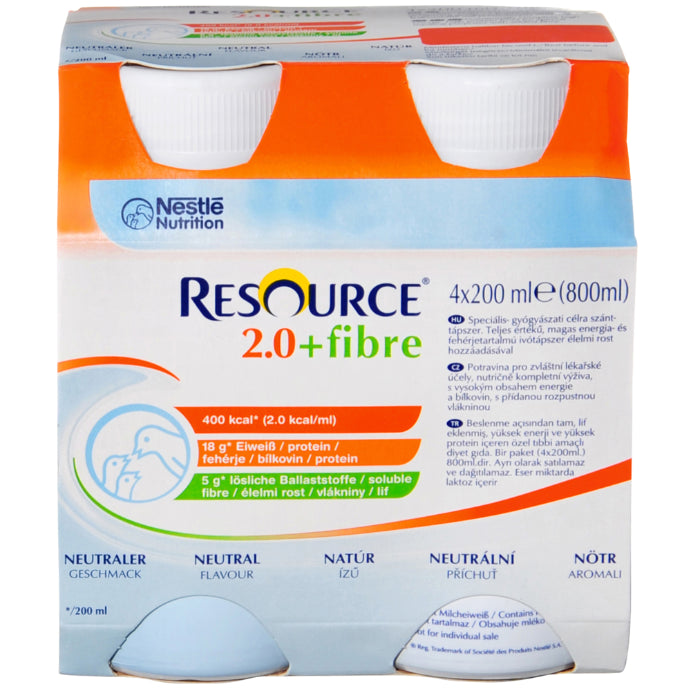 Resource 2.0 + Fibre Neutral Flavour 200ml x 24