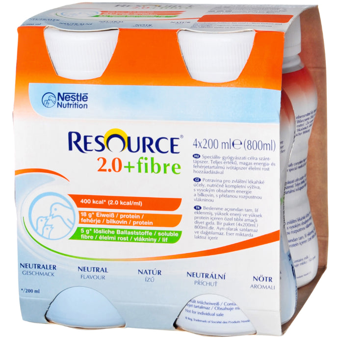 Resource 2.0 + Fibre Neutral Flavour 200ml x 24