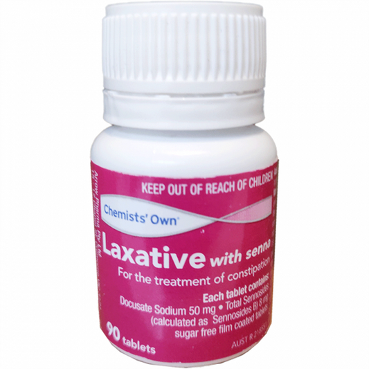 Chemists’ Own Laxative With Senna 90 Tablets (Generic of Coloxy With Senna)