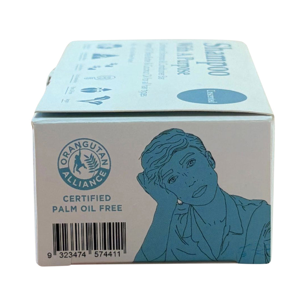 Shampoo With a Purpose Combined Shampoo & Conditioner Bar Unscented 135g