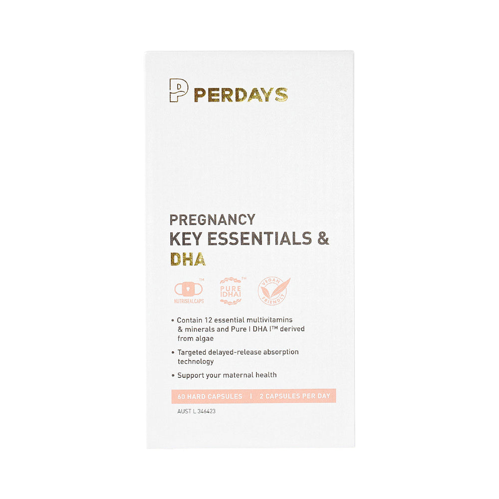 Perdays Pregnancy Key Essentials & Dha 60c