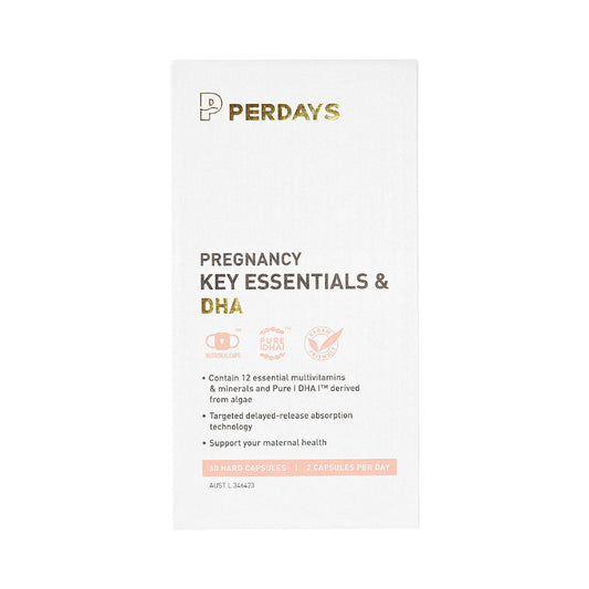 Perdays Pregnancy Key Essentials & Dha 60c
