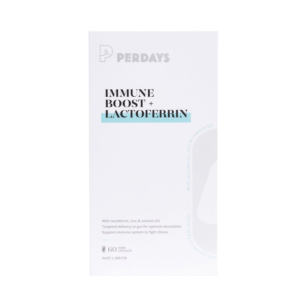 Perdays Immune Boost + Lactoferrin 60c