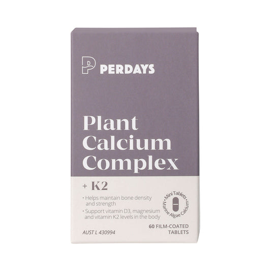 Perdays Plant Calcium Complex + K2 60t
