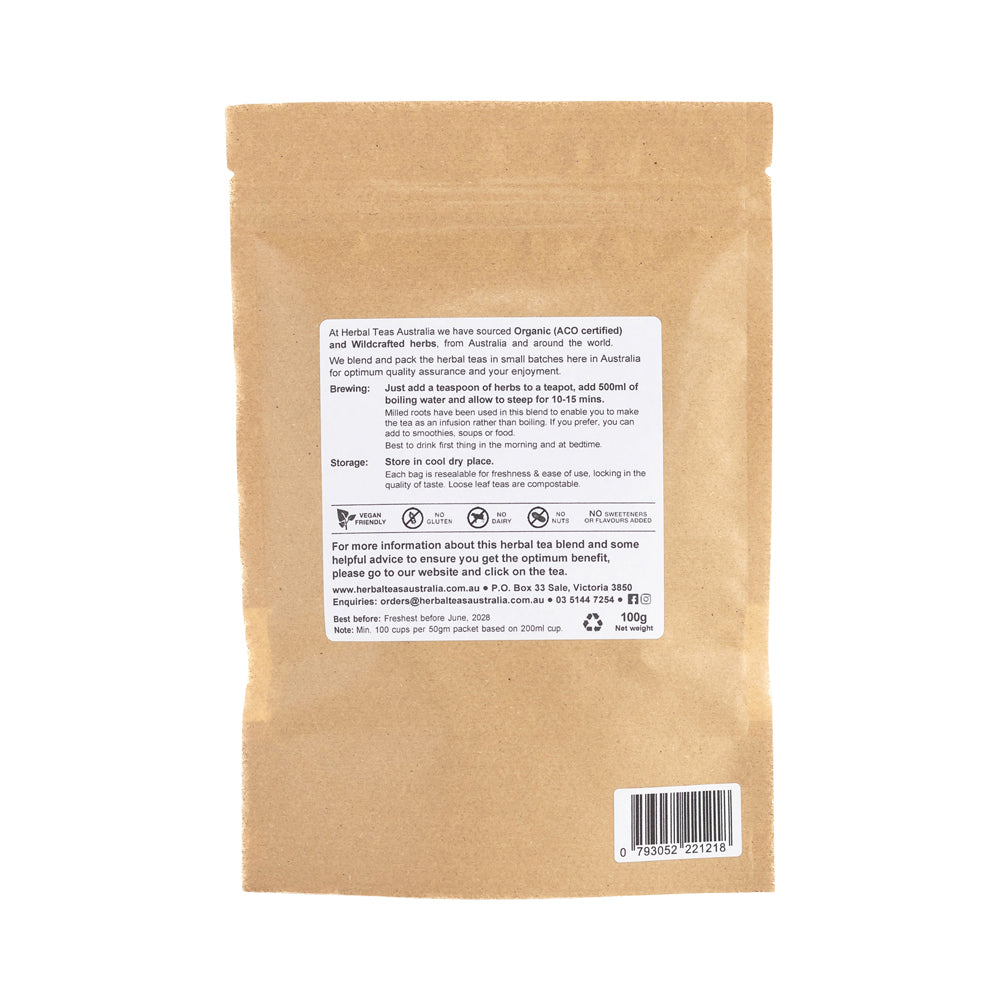 Herbal Teas Australia Organic Elder Berries 100g