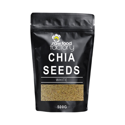 Raw Food Factory Chia Seeds White 500g