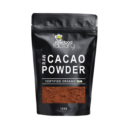 Raw Food Factory Organic Raw Cacao Powder 125g