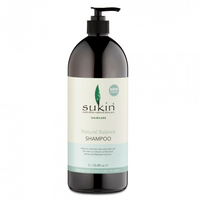 Sukin Natural Balance Shampoo 1 Litre
