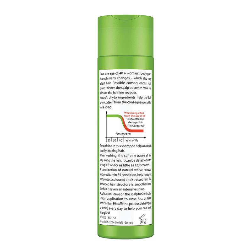 Plantur 39 Phyto Caffeine Shampoo for Coloured Hair 250mL