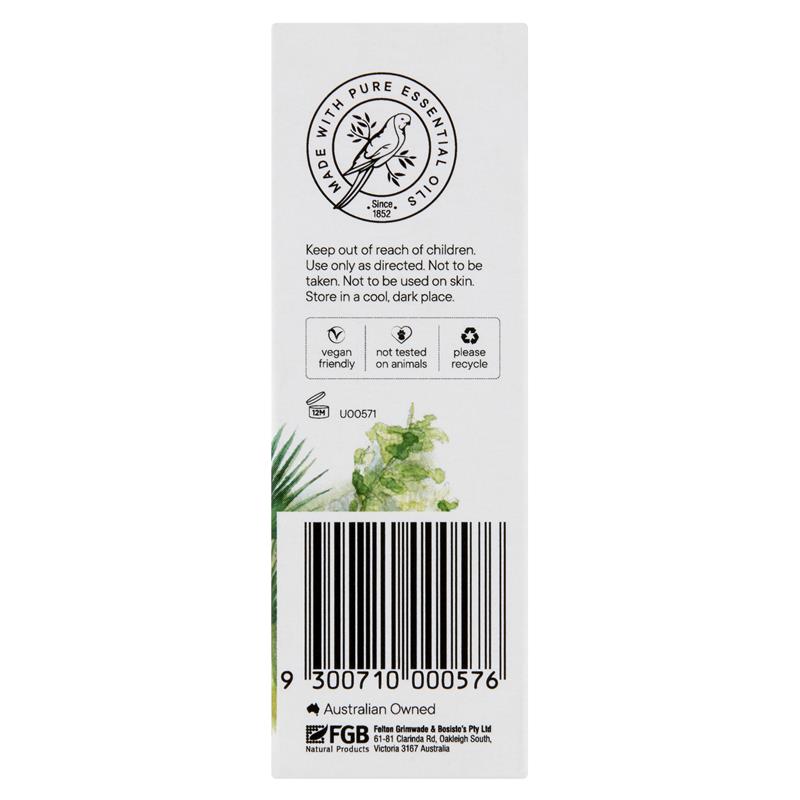 Bosistos Australian Natives Daintree Diffuser Oil 10ml