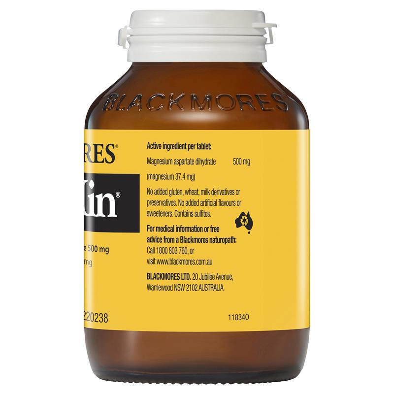Blackmores Magmin 500mg 250 Tablets