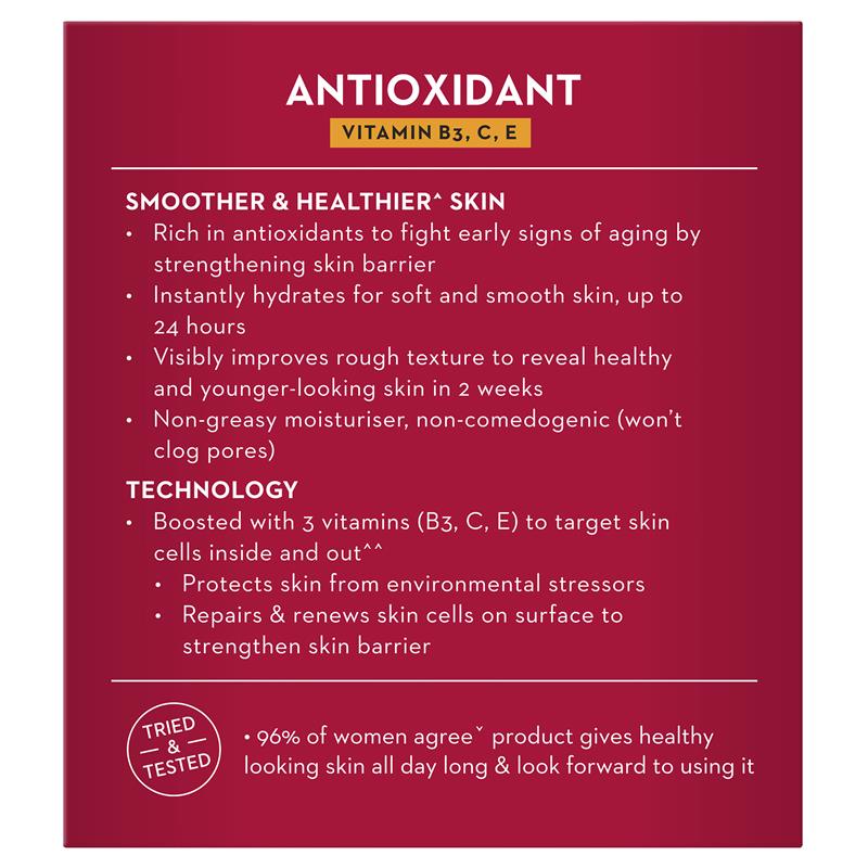 Olay Antioxidant Vitamin B3 C E Face Cream Moisturiser 50g