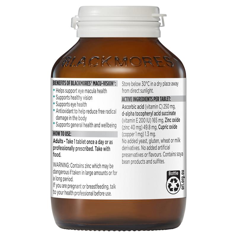 Blackmores Macu Vision 150 Tablets