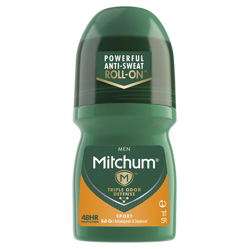 Mitchum for Men Anti-Perspirant Deodorant Sport Roll On 50ml