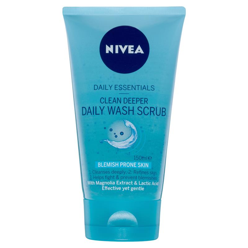 Nivea Visage Anti Blemish Daily Wash Scrub 150ml