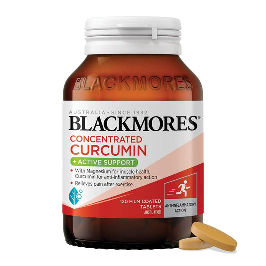 Blackmores Concentrated Curcumin One-a-day 120 Tablets