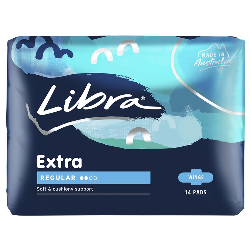 Libra Pads EXTRA Wings Regular 14