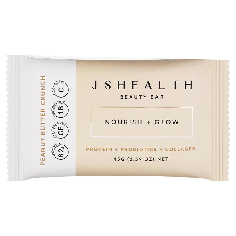 JSHEALTH Peanut Butter Crunch Beauty Bar 45g 12PK