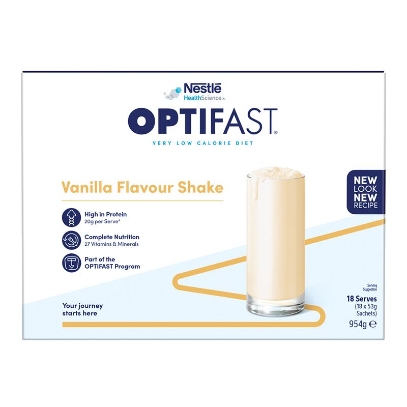 Optifast VLCD Shake Vanilla 18 x 53g
