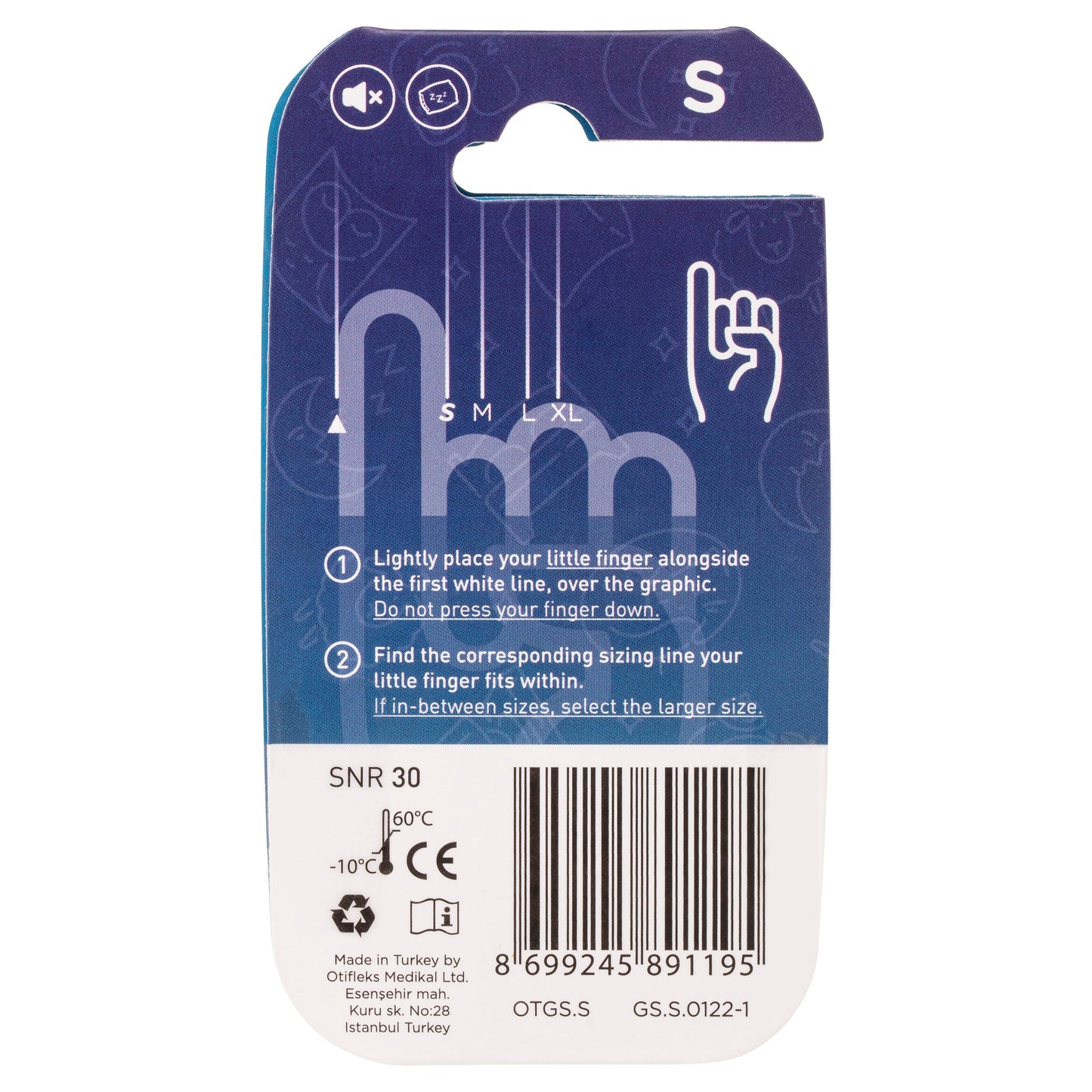 Otifleks Invisible GoodSleep Small Ear Plugs