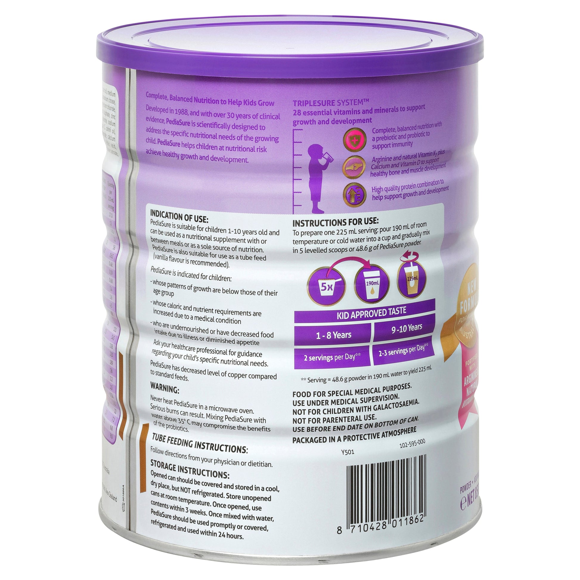 PediaSure Vanilla 850g