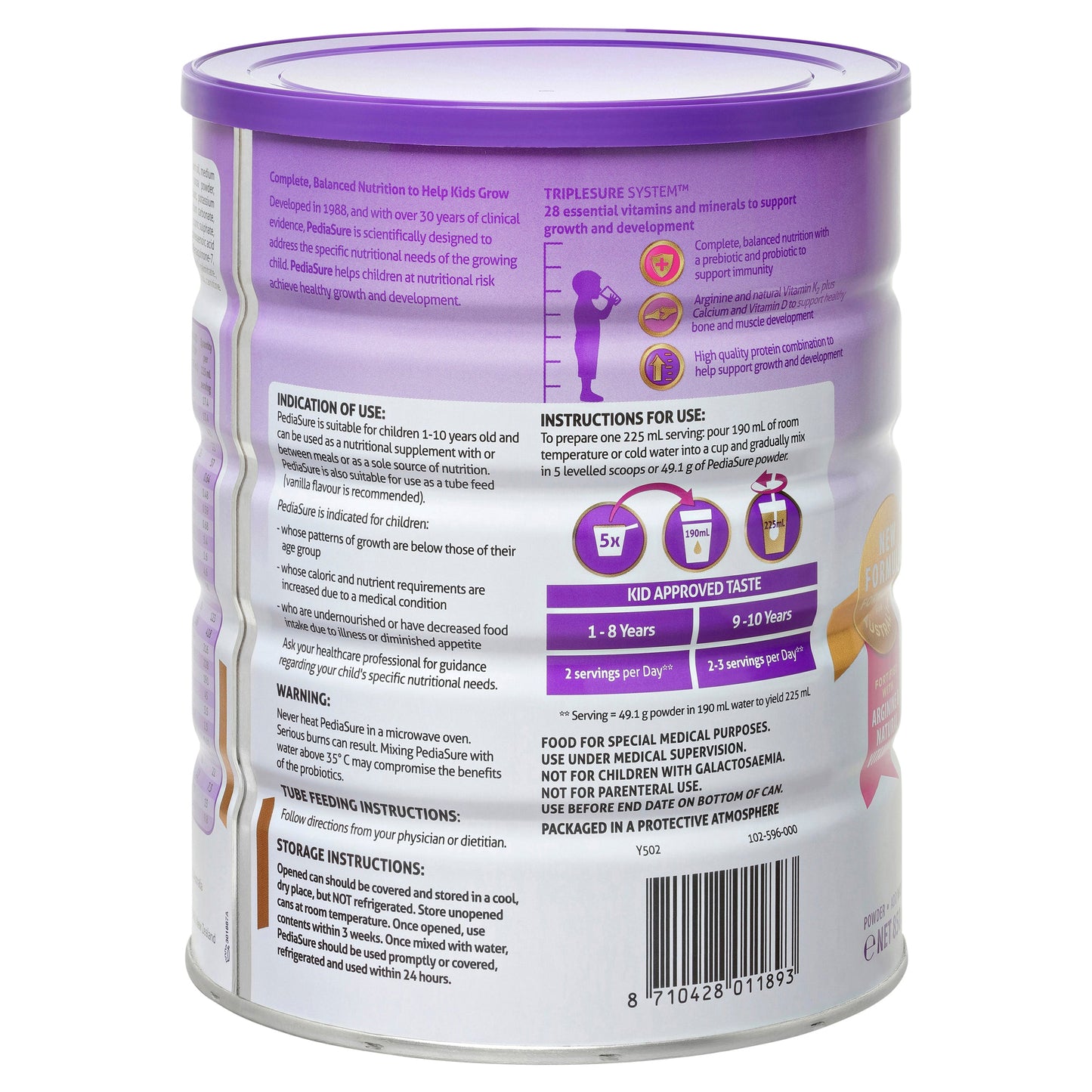 Pediasure Chocolate 850g