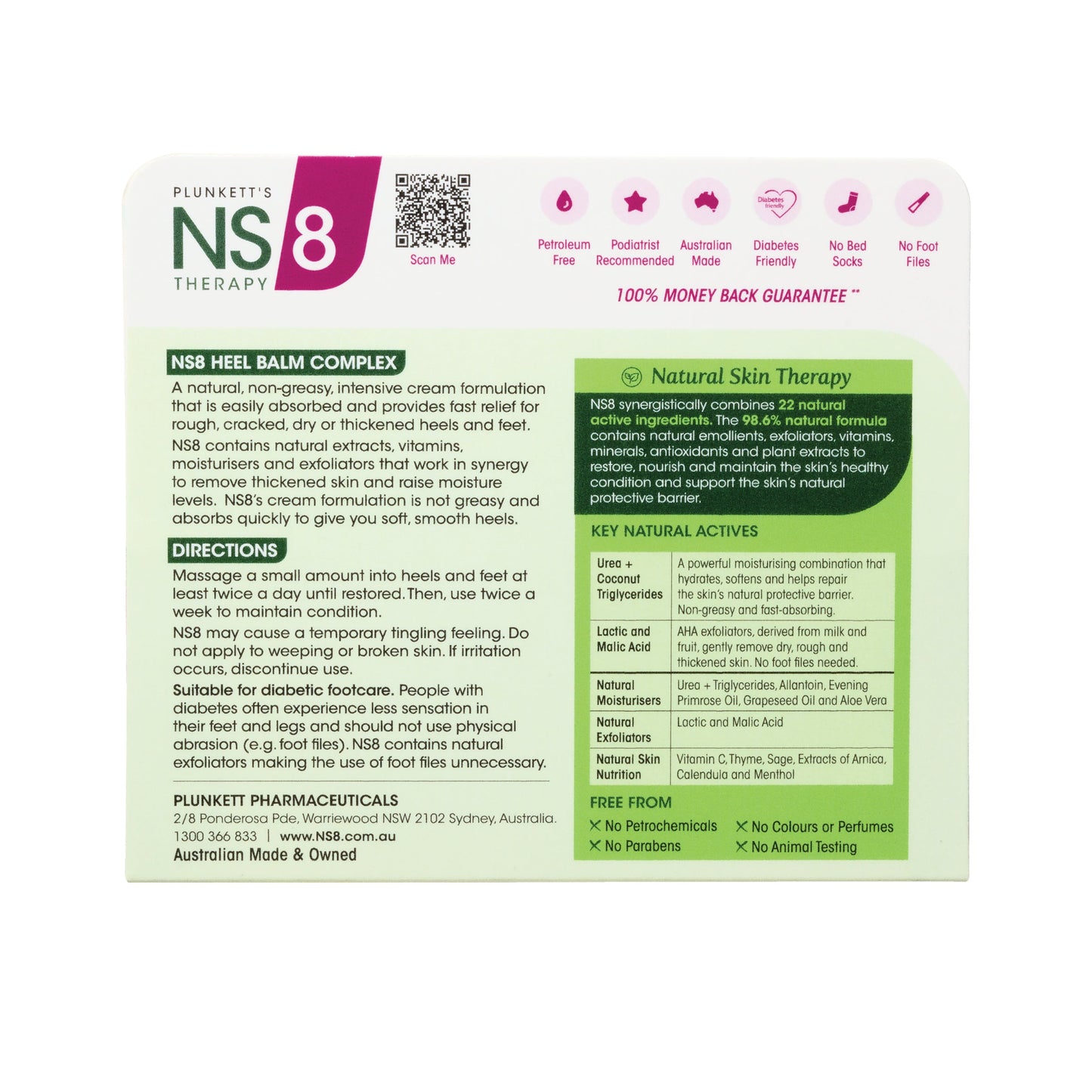 NS-8 Heel Balm Complex 75g