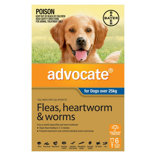 Advocate for Extra Large Dogs (Over 25kg) - 3 Pack
