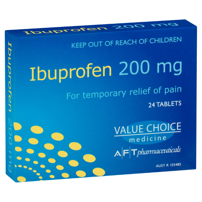 Value Choice Ibuprofen 200mg 24 Tablets