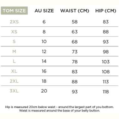 TOM ORGANIC The Period Brief Mid-Rise Black XL