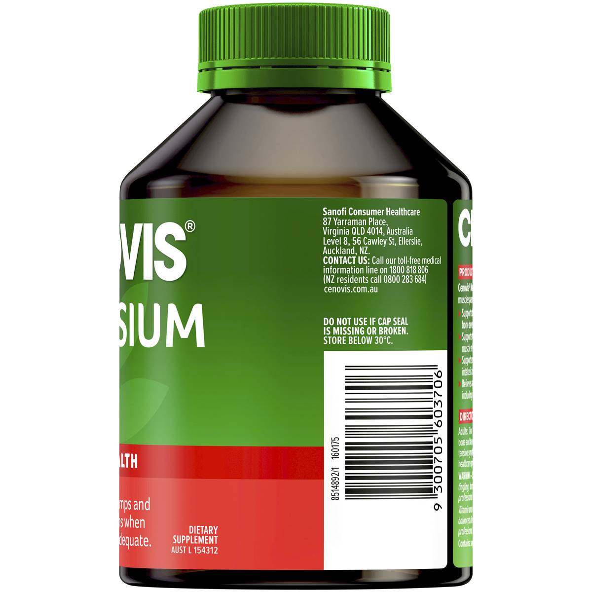 Cenovis Magnesium 200 Tablets