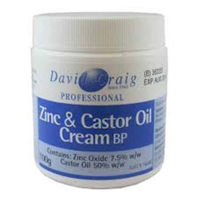David Craig Zinc & Castor Oil 100g