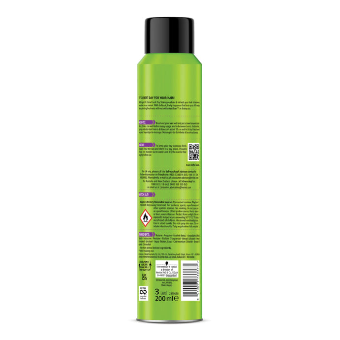 Schwarzkopf got2b Fresh It Up Extra Fresh Dry Shampoo 200mL