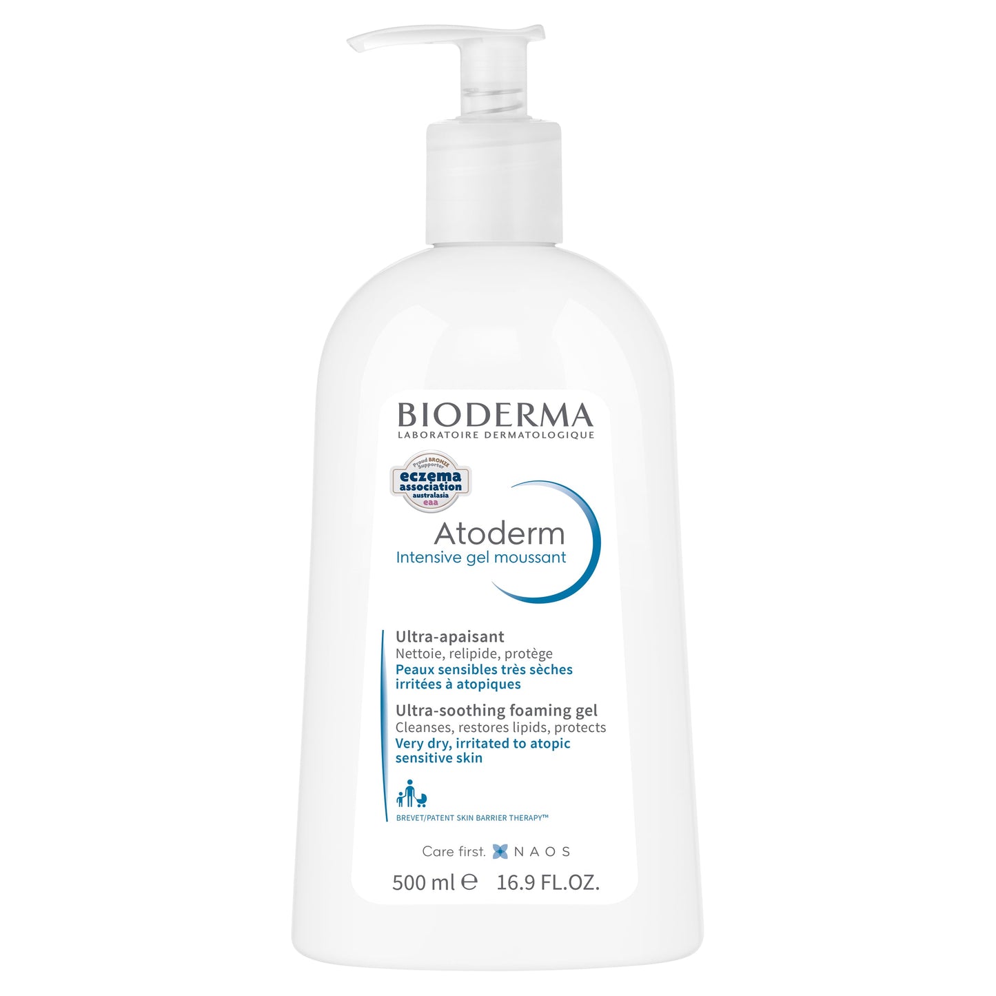 Bioderma Atoderm Intensive Gel Moussant Foaming Cleanser 500ml