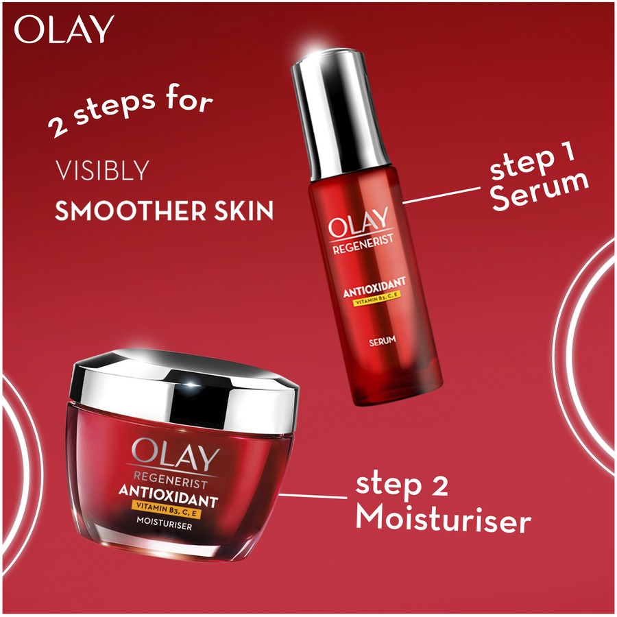 Olay Antioxidant Vitamin B3 C E Face Cream Moisturiser 50g