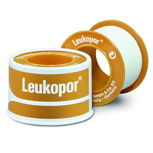 Leukopor Tape 2.5cm x 5m Roll