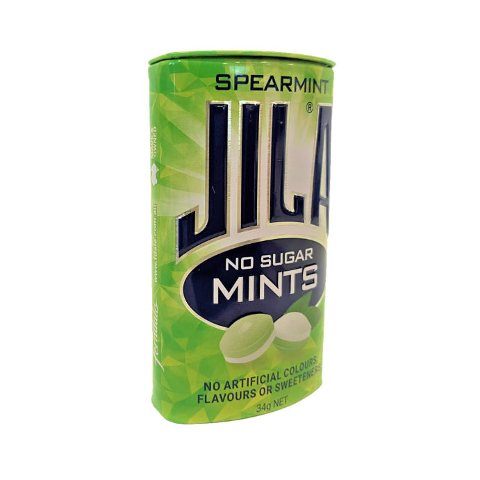 Jila Sugar Free Mints Spearmint 34g