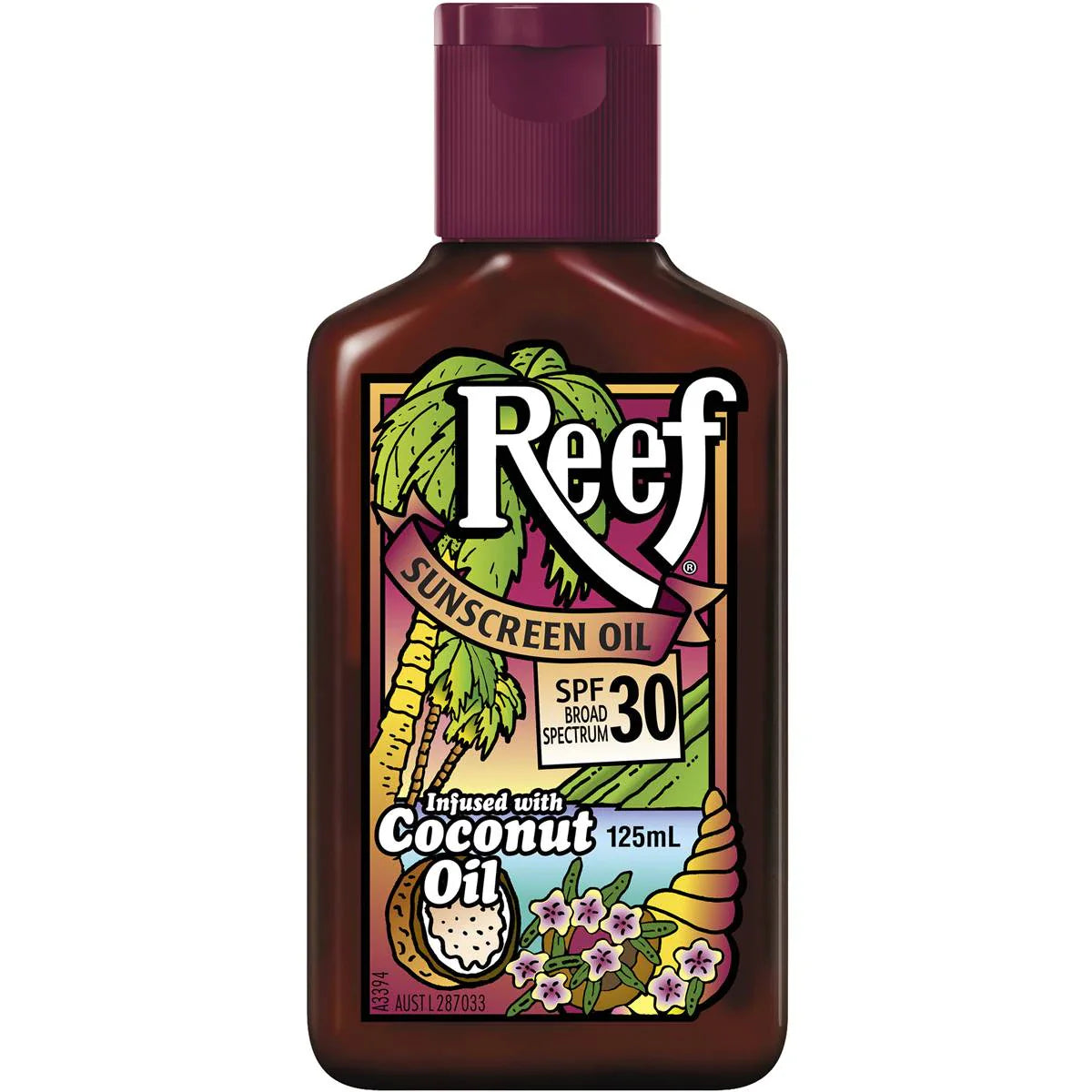 Reef Coconut Sunscreen Oil SPF 30 125mL