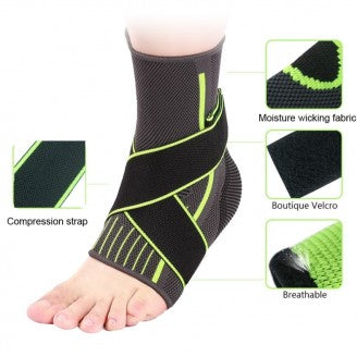 Bodyassist 3d Sports Ankle With Lock Straps