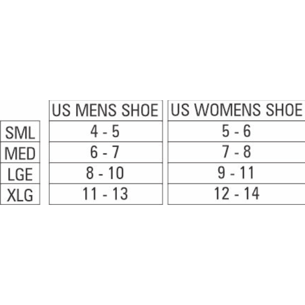 Body Assist Contoured 4-way Sports Elastic Ankle Sleeve