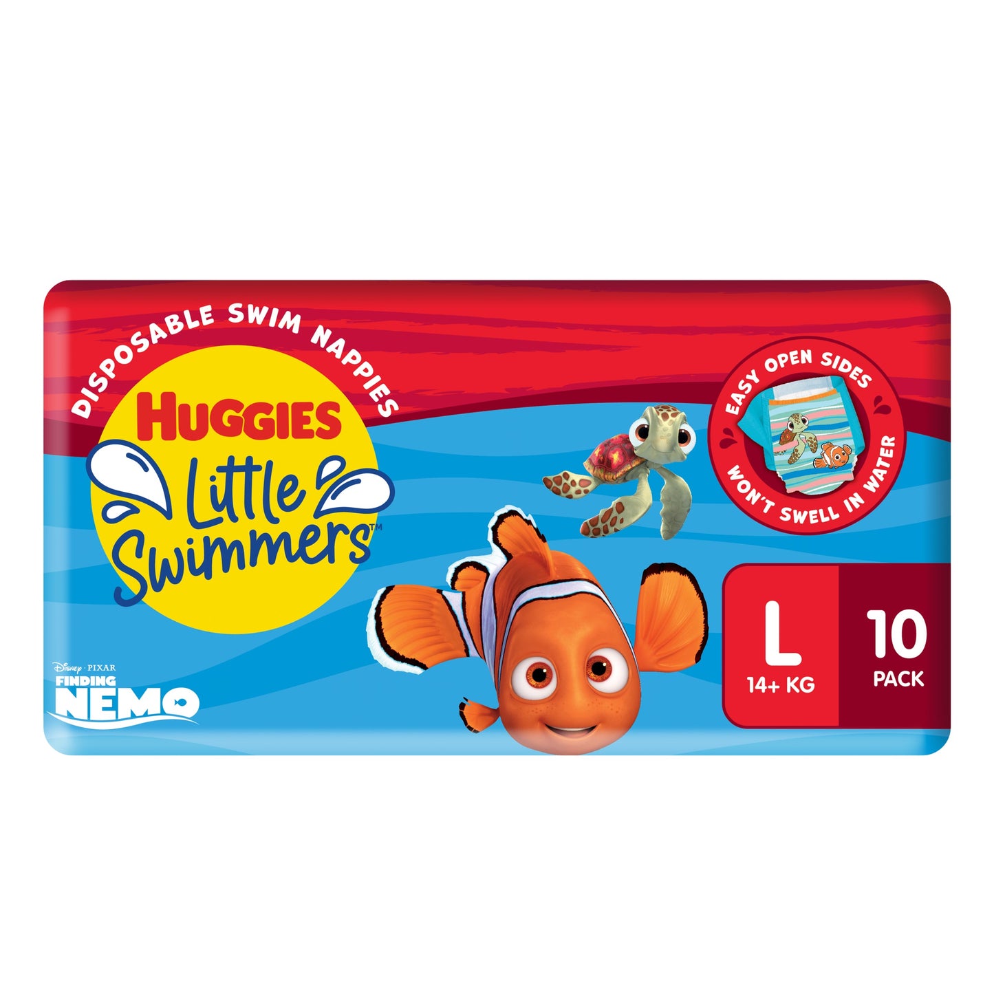Huggies 10 Swimmer Large