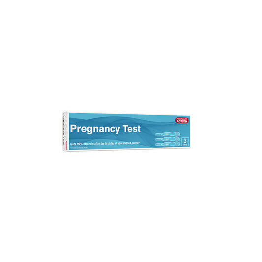 Pharmacy Action Pregnancy Test 3 Pack