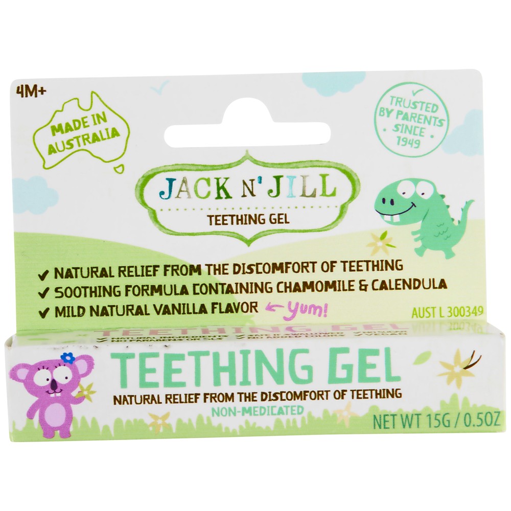 JACK N' JILL Teething Gel 4 Months + 15g