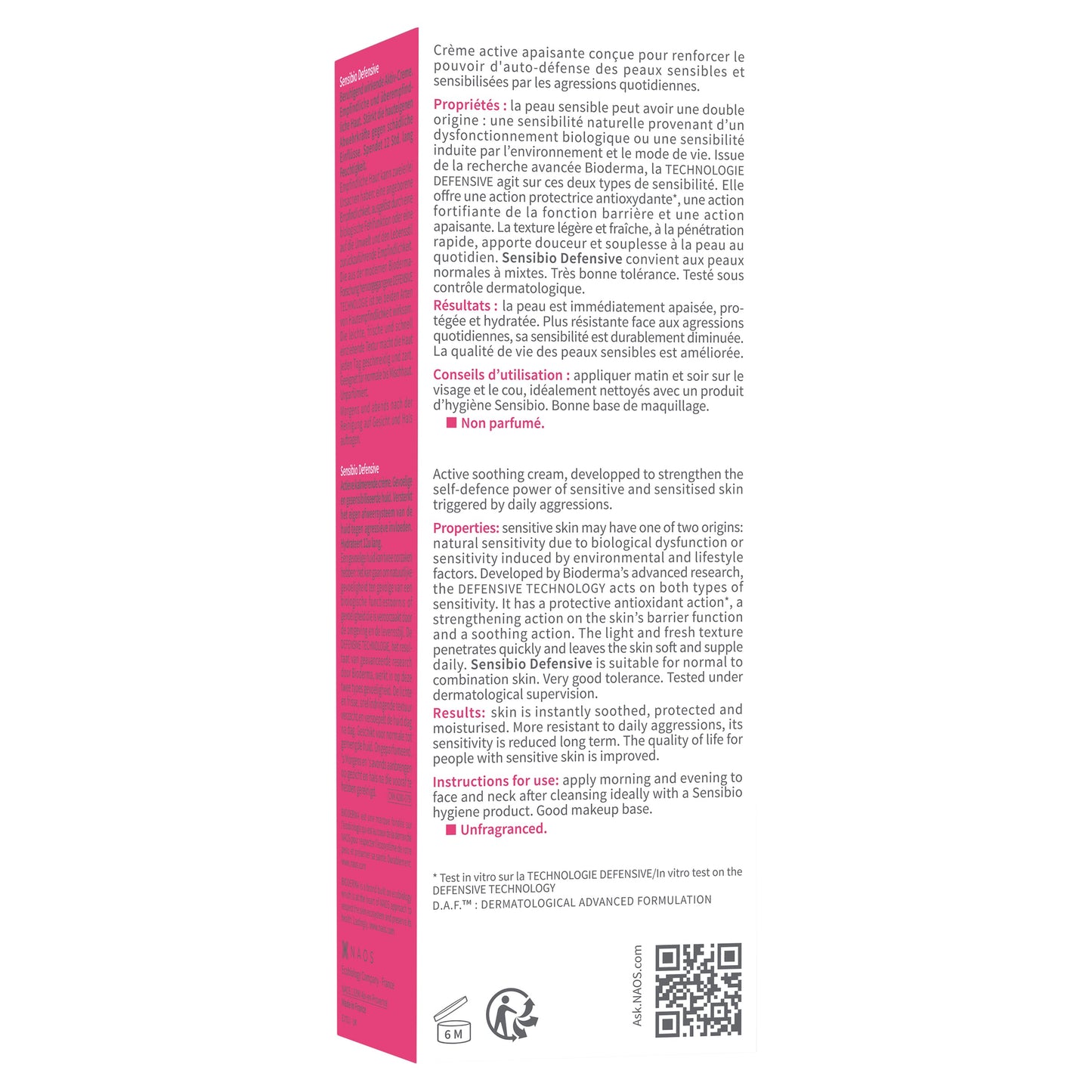 Bioderma Sensibio Defensive Cream 40ml