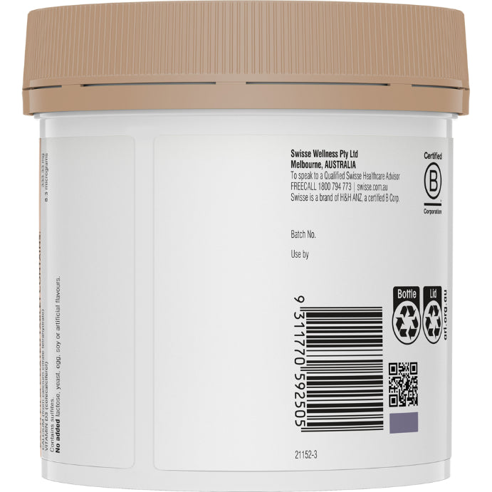 Swisse Ultiboost Calcium + Vitamin D 150 Tablets