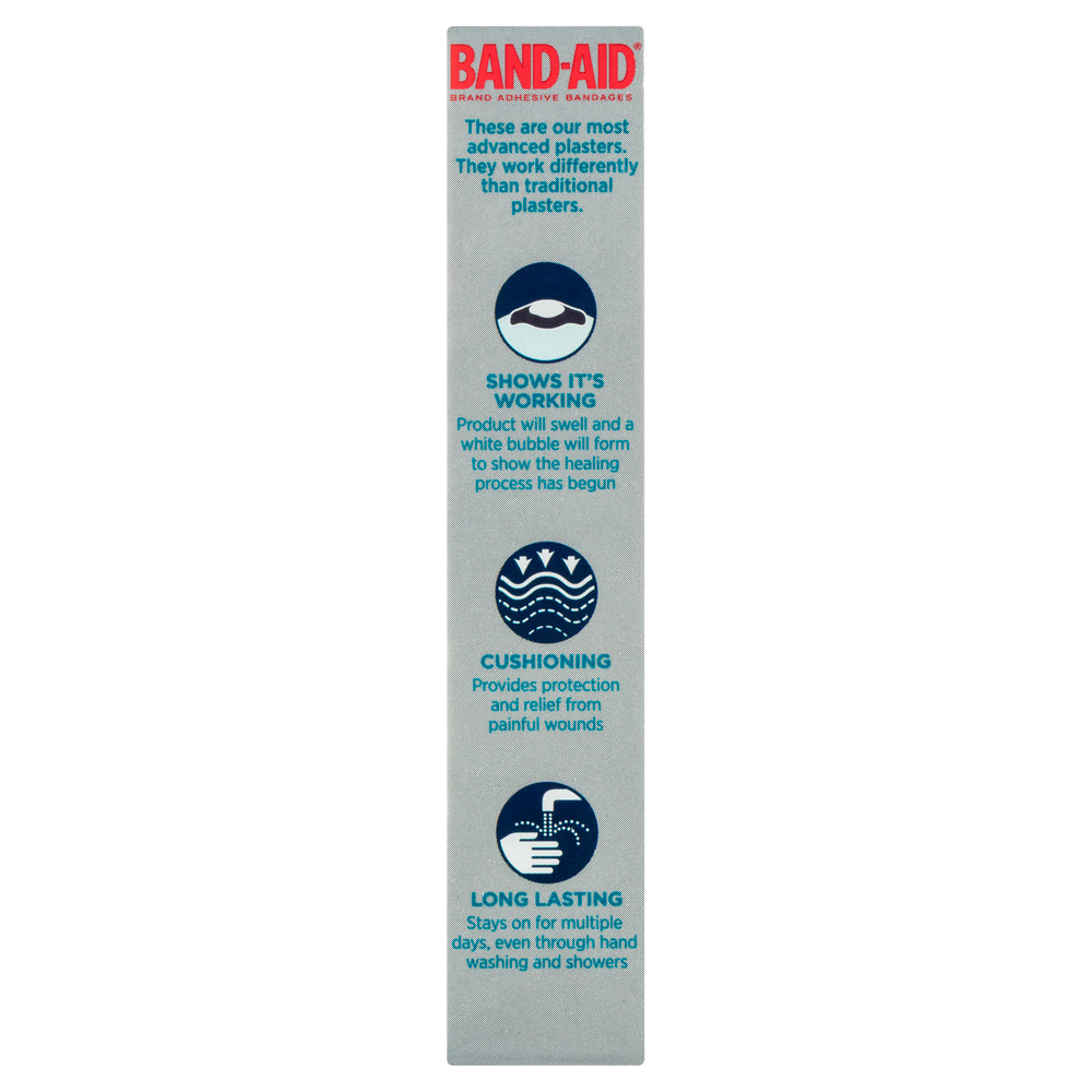 Band-aid Advanced Healing Hydro Seal Gel Plasters Large 6 Pack