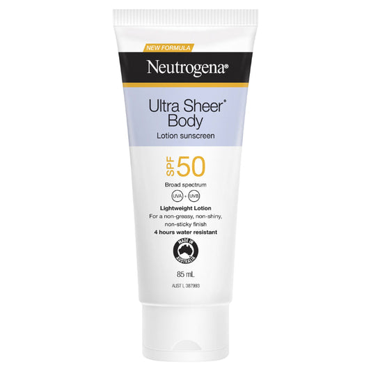 Neutrogena® Ultra Sheer Body Lotion Sunscreen Spf50 85ml