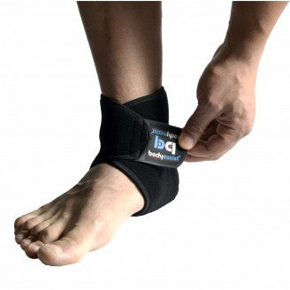 Body Assist One Size Thermal Ankle Wrap Black/beige