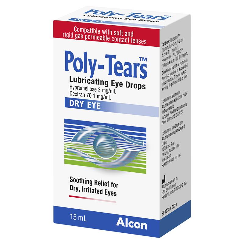 Poly Tears Eye Drops 15ml