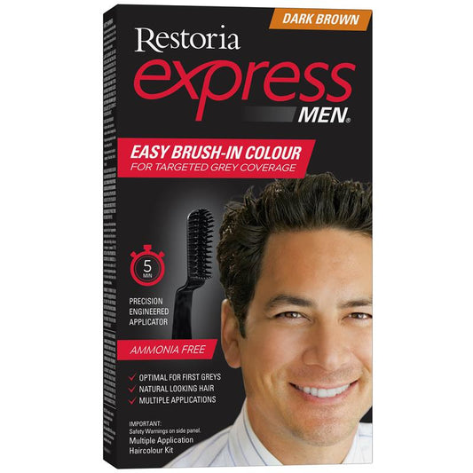 Restoria Express Men Dark Brown